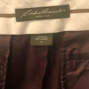 Eddie Bauer crop pants